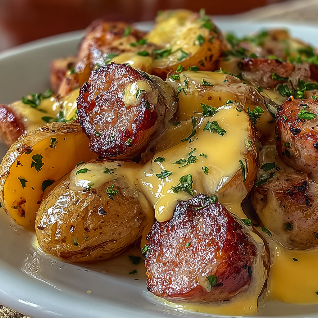 Satisfy Your Cravings with Cheesy Ranch Potatoes and Sausage