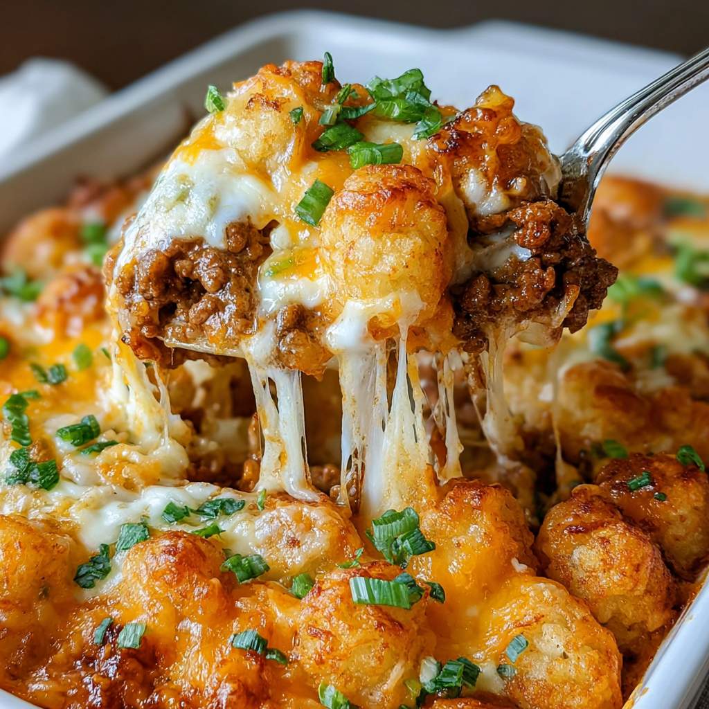 Savor the Flavor of Big Mac Tater Tot Casserole