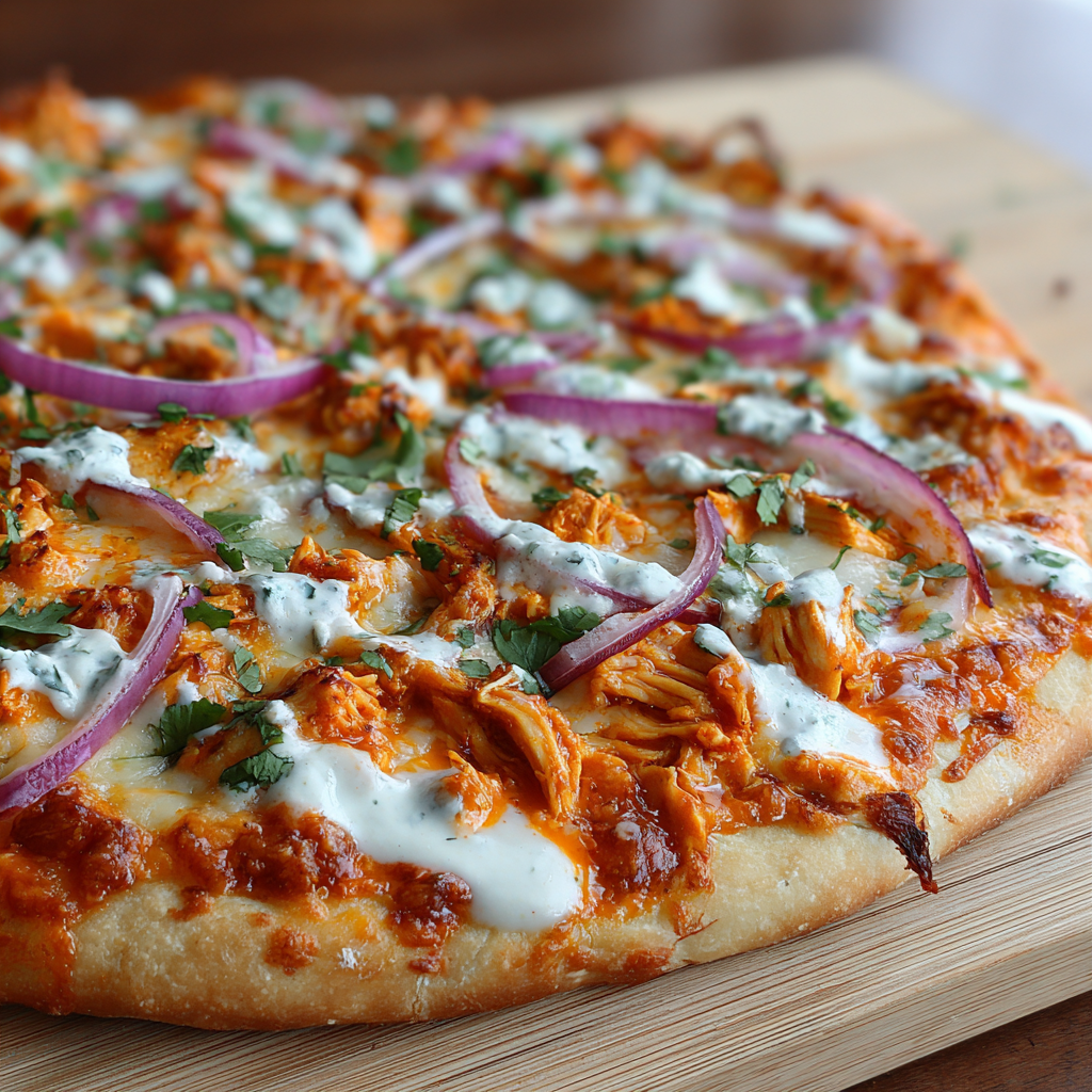 Savor the Flavor of Buffalo Chicken Pizza